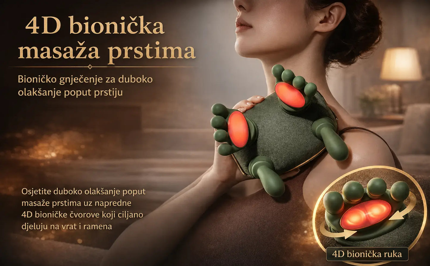 ManuRelax™ — Masaža vrata i ramena koju ne morate držati rukom