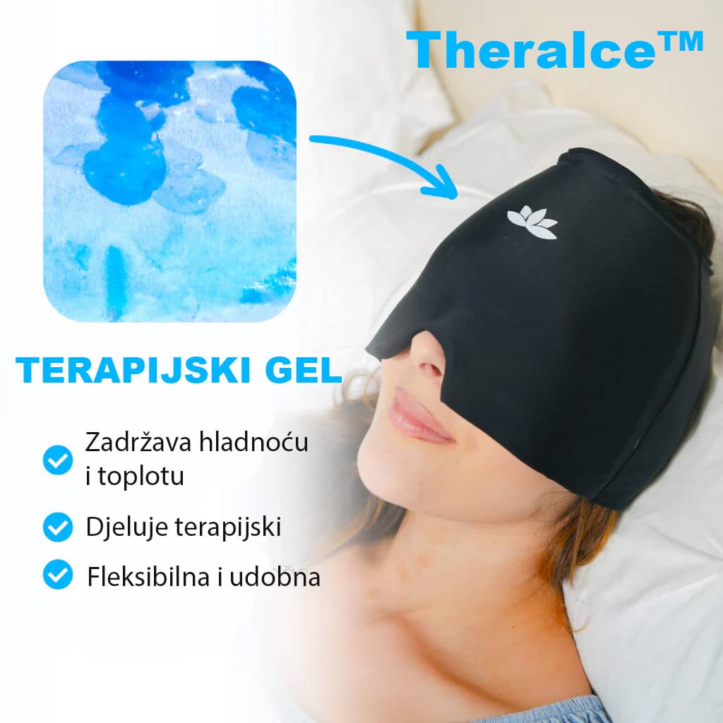 TheraIce™ - hladno-topla terapijska kapa protiv glavobolje i stresa