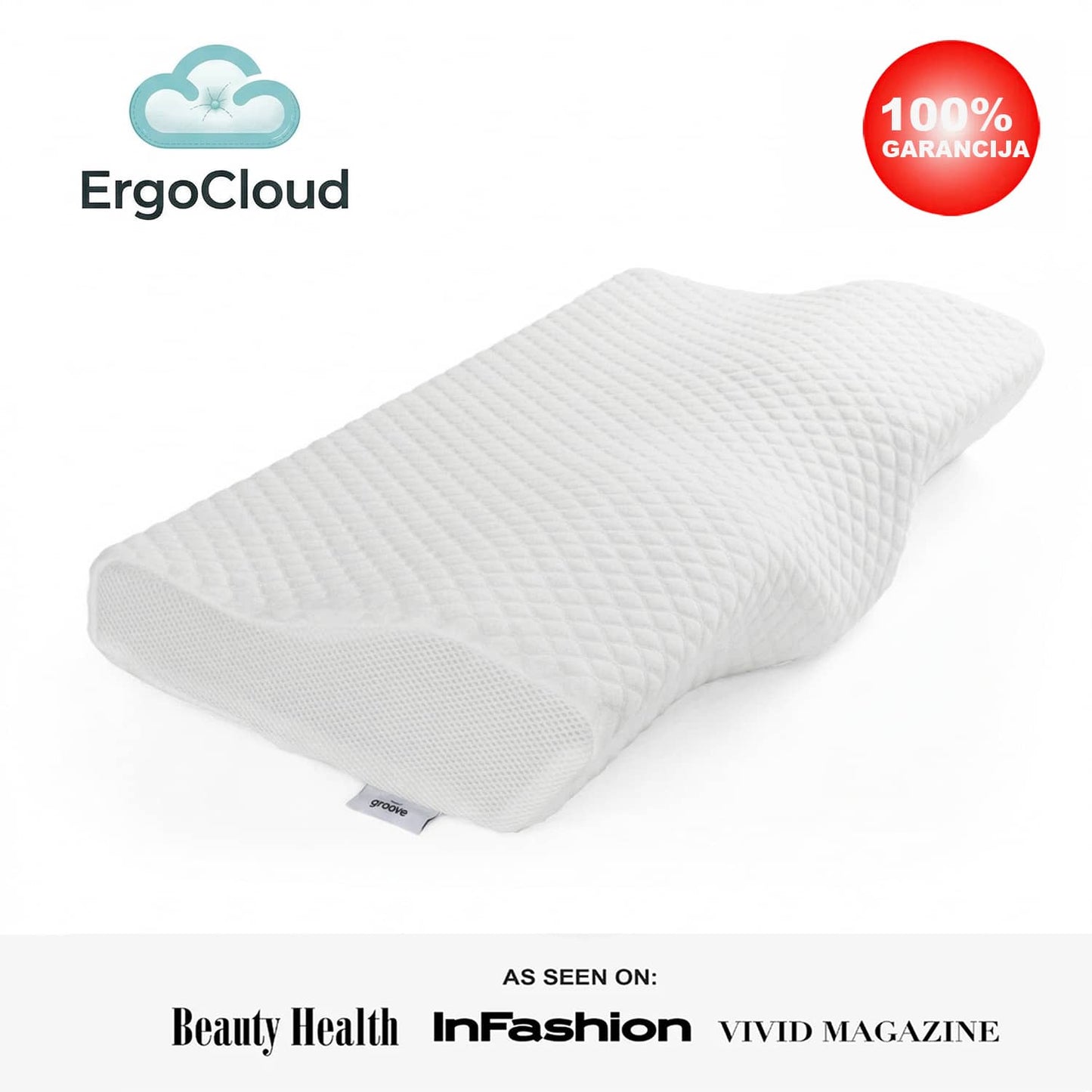 ErgoCloud® jastuk
