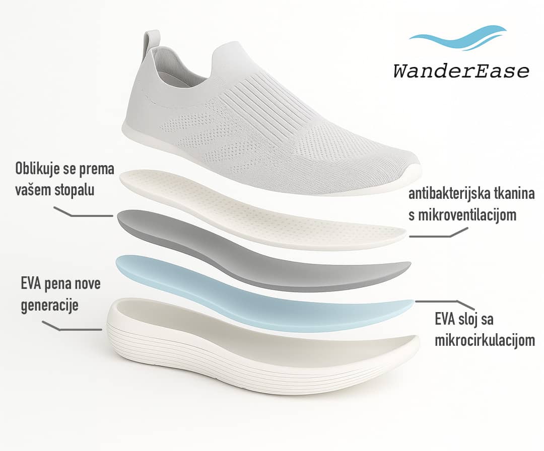 WanderEase™ – ortopedske patike