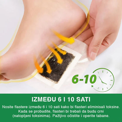 Set Od 10 Flastera Za Detoksikaciju (10 dana detoksa)