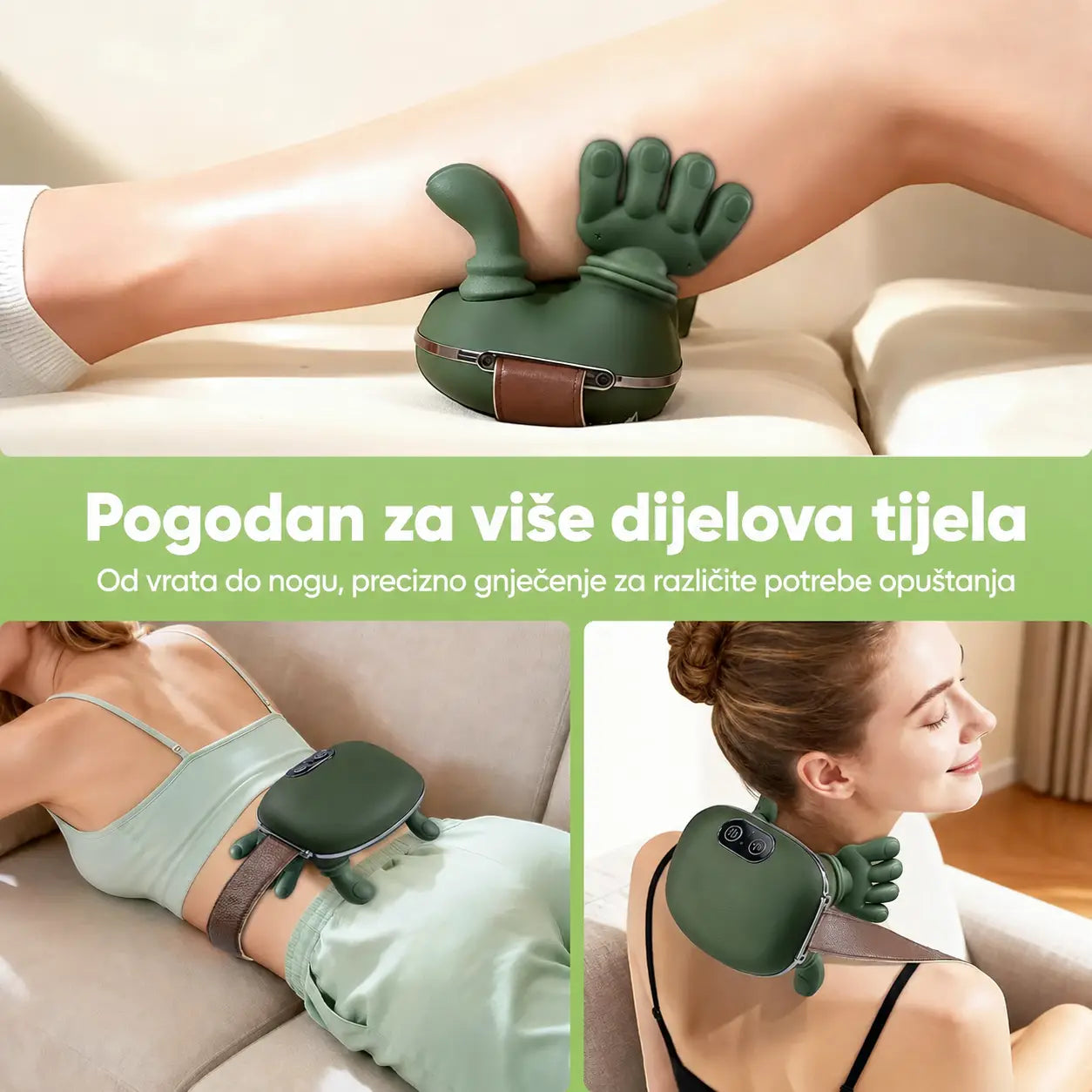 ManuRelax™ — Masaža vrata i ramena koju ne morate držati rukom