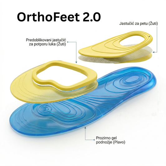 OrthoFeet 2.0 - Ortopedski Ulošci Za Stopala