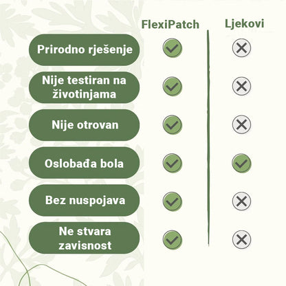 FlexiPatch - Flasteri Protiv Bolova U Leđima (10 komada)