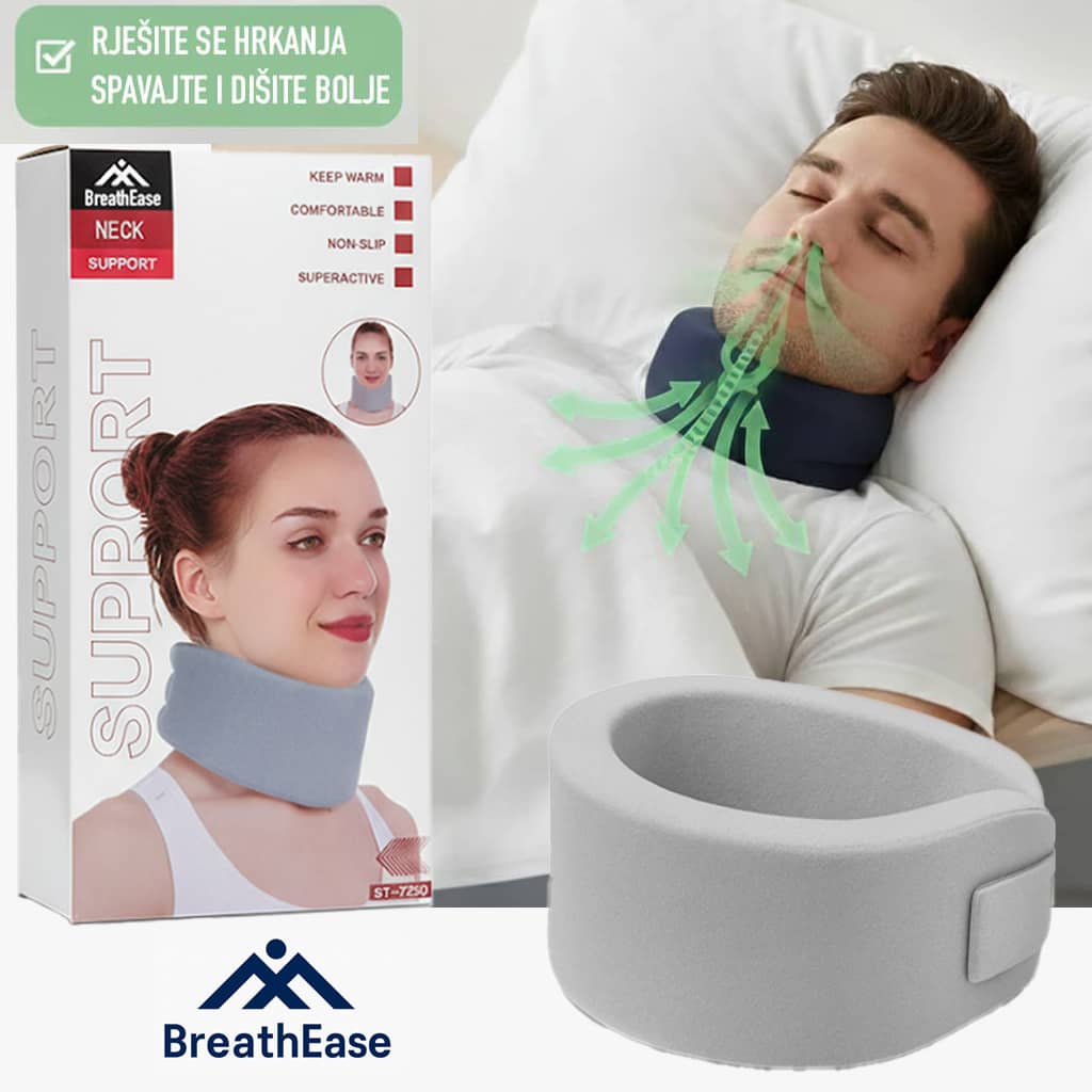 BreathEase™ - Steznik protiv hrkanja i apneje
